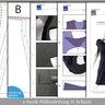 Kleid Wickelkleid Loures Schnittmuster 34-48 thumbnail number 2