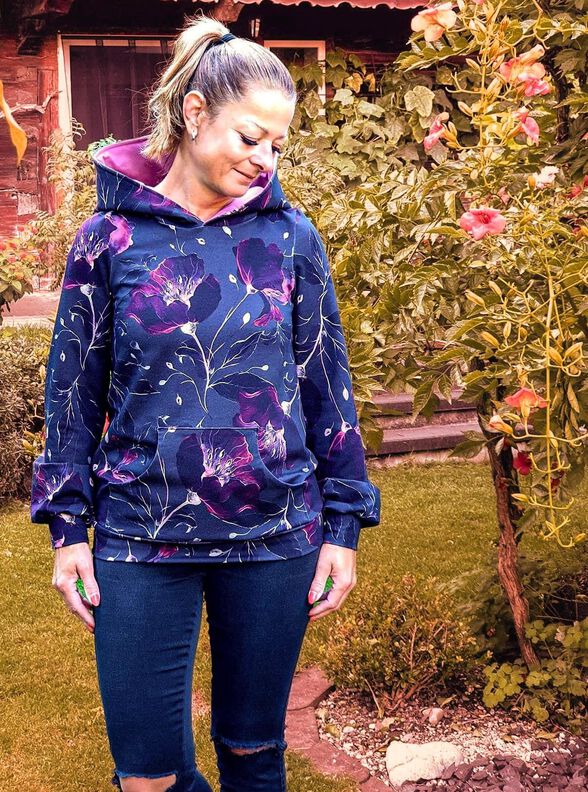 PDF-Schnittmuster: Hoodie Arya in den Gr. 34 - 50 image number 5