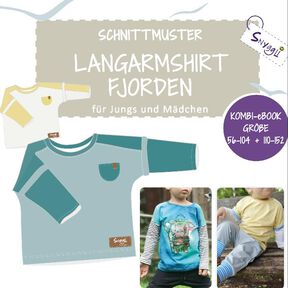 Kombi-eBook Langarmshirt Fjorden Gr. 56-104 + 110-152