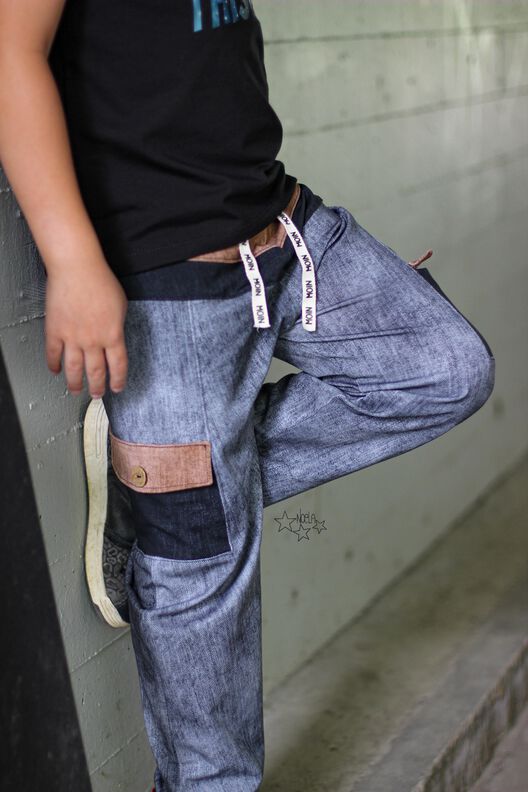 lovely joggers 122-164 Hose Capri Shorts Biesen Taschen image number 10