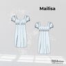 Schnittmuster Damen Kleid Mailisa Gr. 34-54  - A4/A0-Datei thumbnail number 5