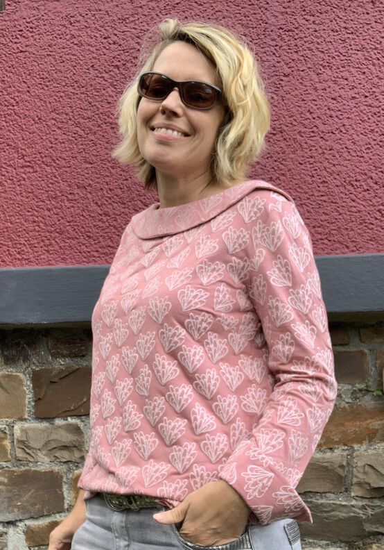 Schnittmuster  Shirt mit UbootKragen  *mit A0-Datei + Video* image number 7
