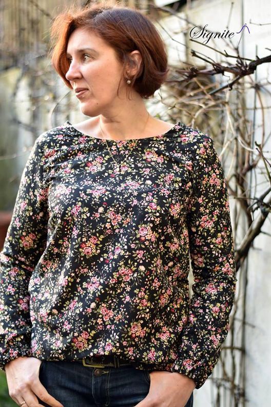 Kleid/Bluse Damen - Schnittmuster Gr. 32-54 - meine AVA #55 image number 3