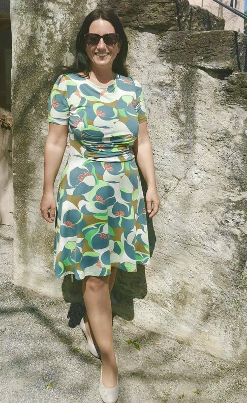 Kleid JOYCE CUP D Gr. 34-54 PDF-Schnitt A4, A0 image number 5