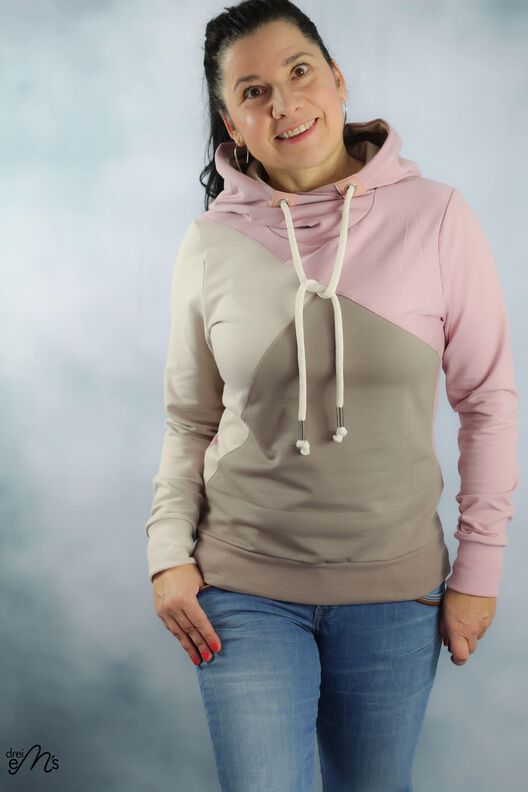 Hoodie SCHIO Women XS-XXXL Ebook Schnittmuster image number 8