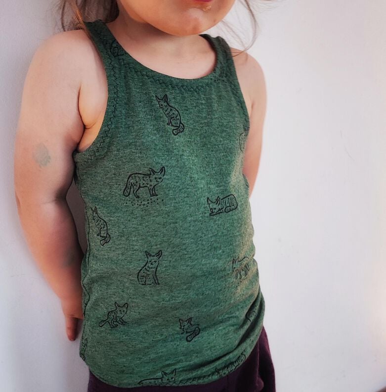 Baumwoll-Jersey Unterhemd "Under-Hop" mit Spitze 80-152 image number 5