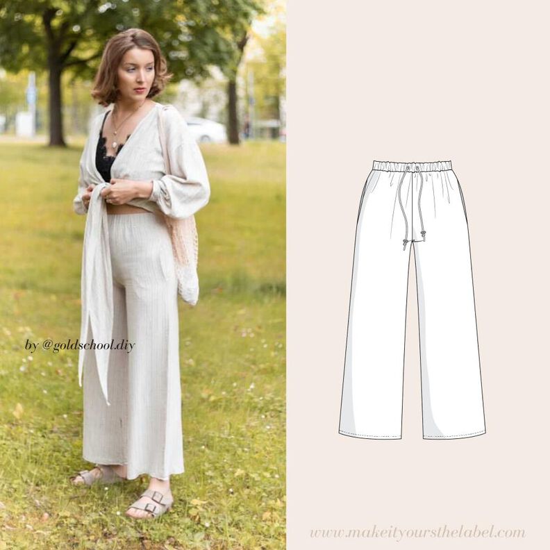Culotte / Strickhose / Jerseyhose / Jogginghose - 34-44 image number 1