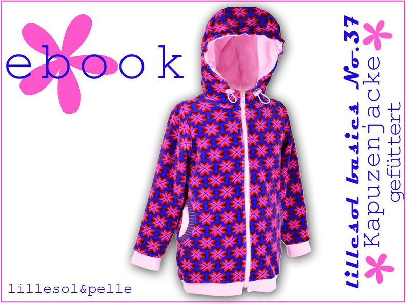 Ebook / Nähanleitung Kapuzenjacke gefüttert image number 1