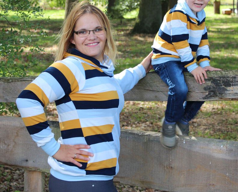FAMILY HOODIE Kinder Damen Herren alle Größen image number 8