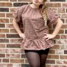lovely lady oversized hoodie 34-56 Damenpulli Sweater Crop thumbnail number 6