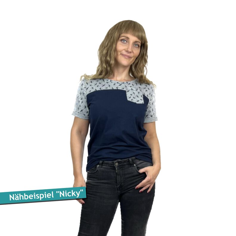 Longsleeve und T-Shirt, Gr. 32–54, Schnittmuster mit Ebenen image number 7