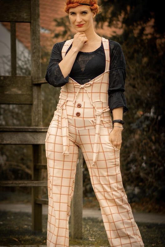 Hose ke Kumu crispy, Bootcut/ weites Bein, Pdf Gr. 32-48 image number 2