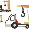 Stickdatei Baufahrzeuge Mischer Kran Auto Bagger thumbnail number 8