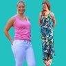 Träger Top oder Sommer Kleid KETIKA ♥ Gr. XS-XXL thumbnail number 1