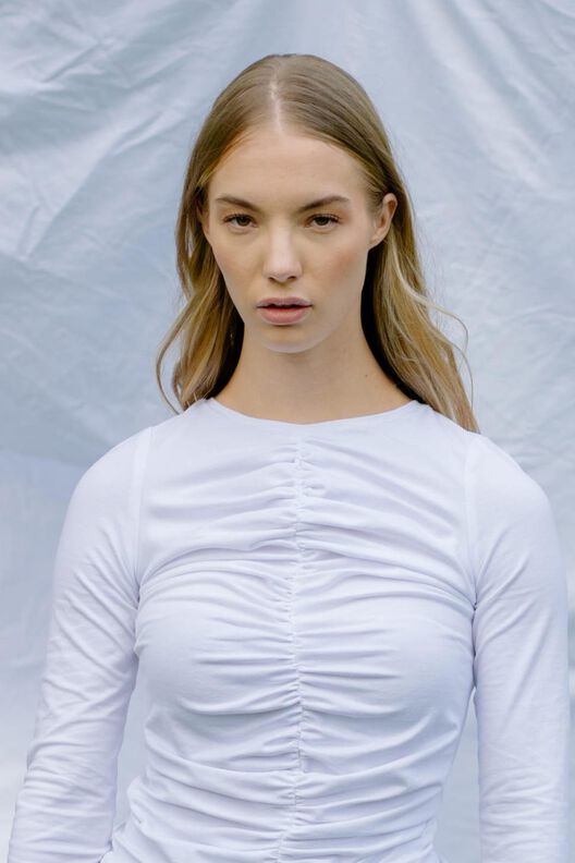 Midikleid mit Raffung mit Videoanleitung XS-XXXL image number 5