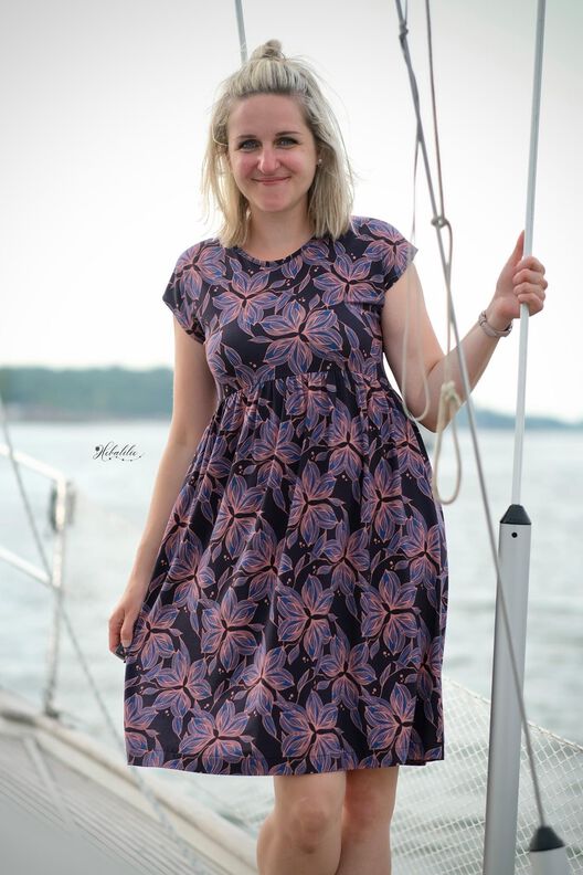 Crossover Dress Damen Gr. 32 - 54 image number 7