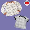 Baby Shirt Amerikanischer Ausschnitt KERDIL ♥ Gr. 56-98 thumbnail number 1