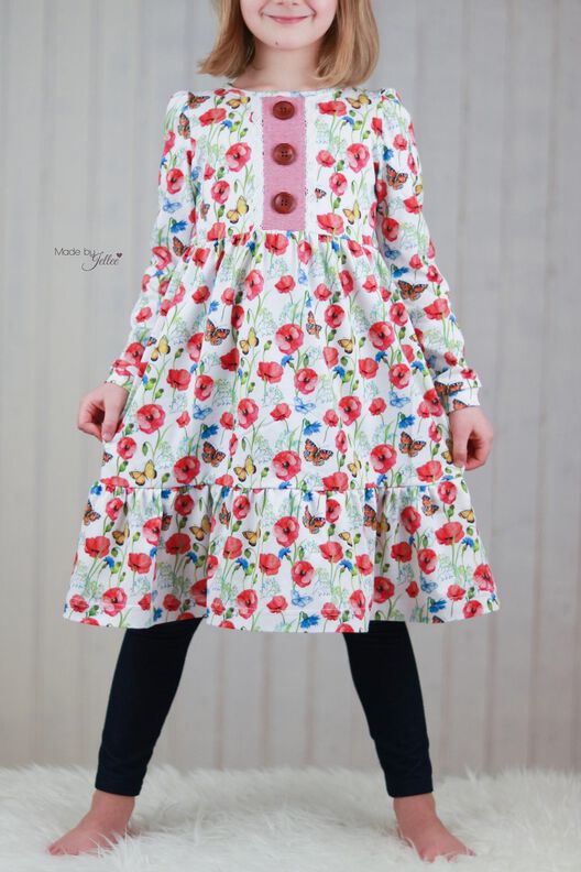 *Girls Partydress* Kleid GR. 74 BIS 158 Kleid Einschulung image number 3