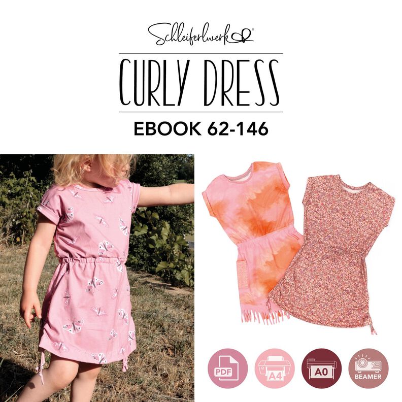 Curly Dress | Schleiferlwerk | eBook | Gr&ouml;&szlig;en 62-146 image number 1