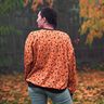 XXL Oversized Shirt nähen Damen Winter warm Pullover thumbnail number 3