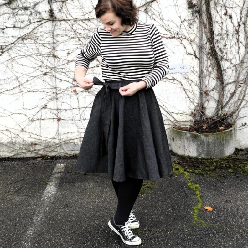 Tellerrock & Petticoat AVARITIA (34-58) 2-in-1 Schnittmuster image number 1