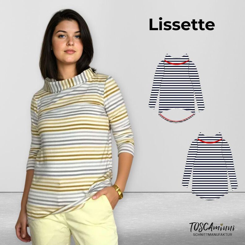 Shirt Lisette Gr. 34-54 Schnittmuster image number 1