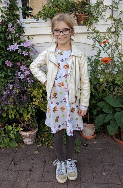 Kleid, Jerseykleid "OLGA", Gr. 110 - 152 image number 3