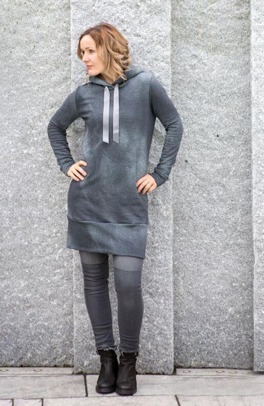 Sweater, Hoodie (32-52) CARACOL Damen Schnittmuster image number 5
