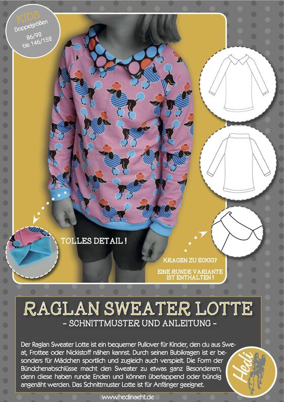 eBook Raglan Sweater Lotte  image number 2