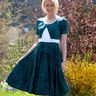 Kleid La Gazza Gr.32-54 inkl. Ebenen und Beamerdatei thumbnail number 8
