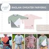 Raglan Sweater Farverig Gr. 56-170, A0 thumbnail number 1