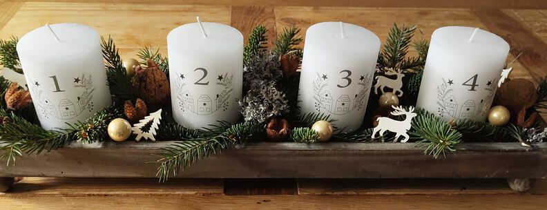 Vorlage für Kerzentattoo Weihnachten pdf Advent image number 7