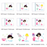 Stickdatei Meerjungfrau Kissen und Taschenbild  thumbnail number 7