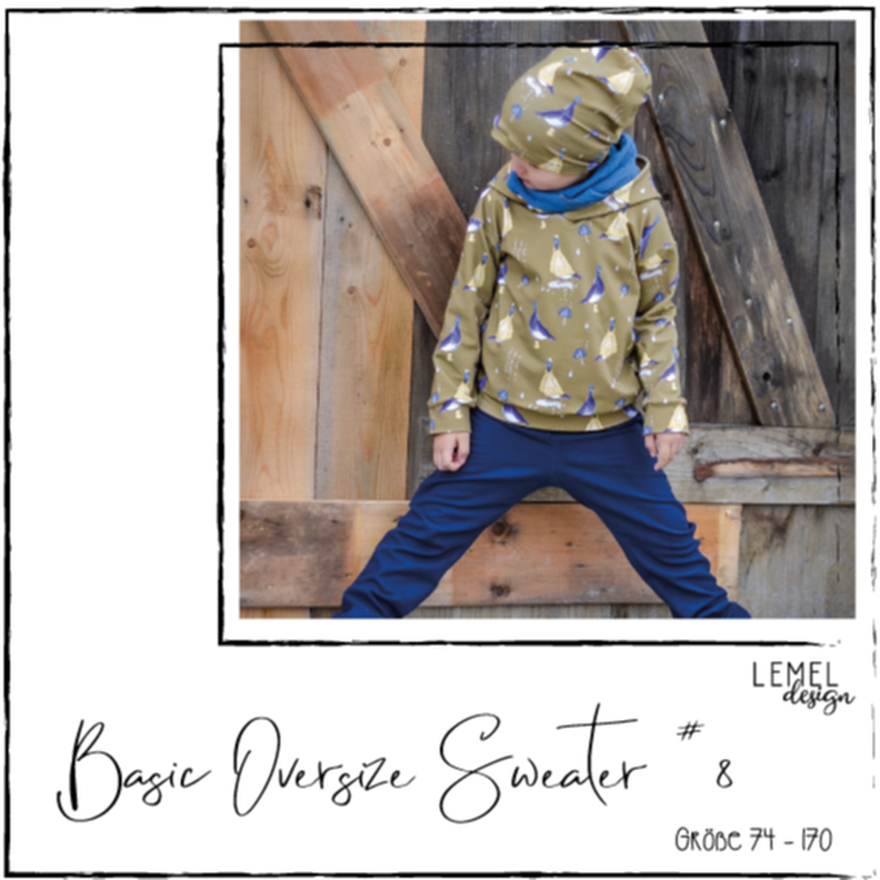 Basic Oversize Sweater #8 image number 1