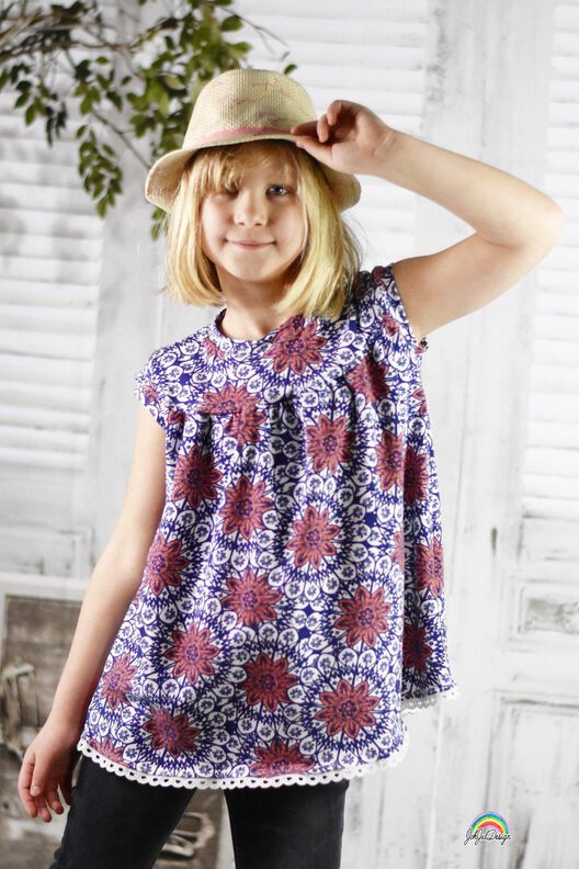 Sommershirt Fine mit Rüschen Gr. 74 - 164 image number 7