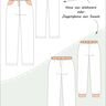 Toni Kinderhose mit Gummizug und Taschen Gr. 98-164, A4+A0 thumbnail number 6