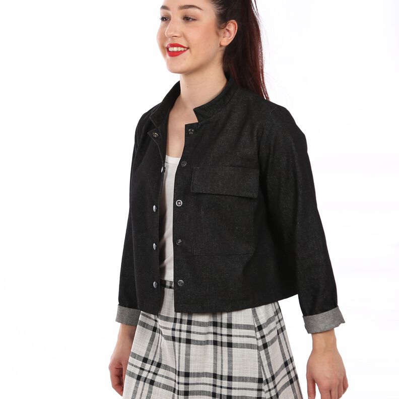 FRAU CLEO - Jacke mit großer Tasche XS-XXL image number 7