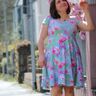 Vintage-Kleid Aurora mit Herzausschnitt thumbnail number 10