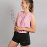 FRAU CLARA - ärmellose Bluse mit Rückenschlitz thumbnail number 2