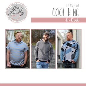 *Cool King* Hoodie, Shirt, T-Shirt, runder Saum