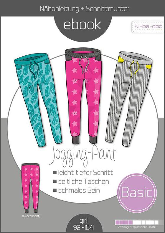 Ebook/Nähanleitung Jogging Pant Damen Gr. 92-164 image number 1