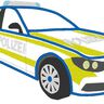 Polizeiauto Stickdatei Polizei thumbnail number 4