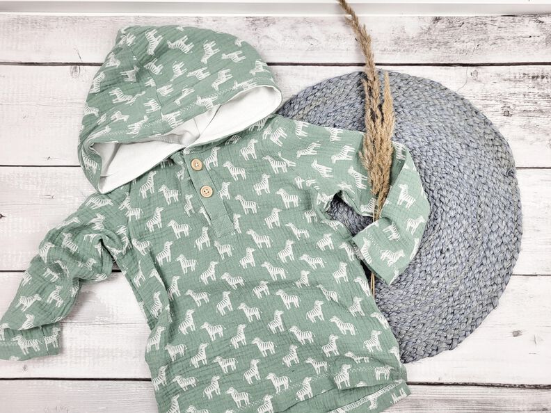 SHIRT "LASSE" - KIDS (110-164) - Schnittmuster und Anleitung image number 7