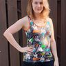 Tina - Basic Top Damen und Unterhemd, BU 80-116, A4+A0 thumbnail number 2