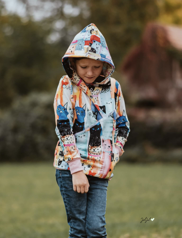 E-Book Hoodie Asymmetrie Gr. 104 - 140 image number 9