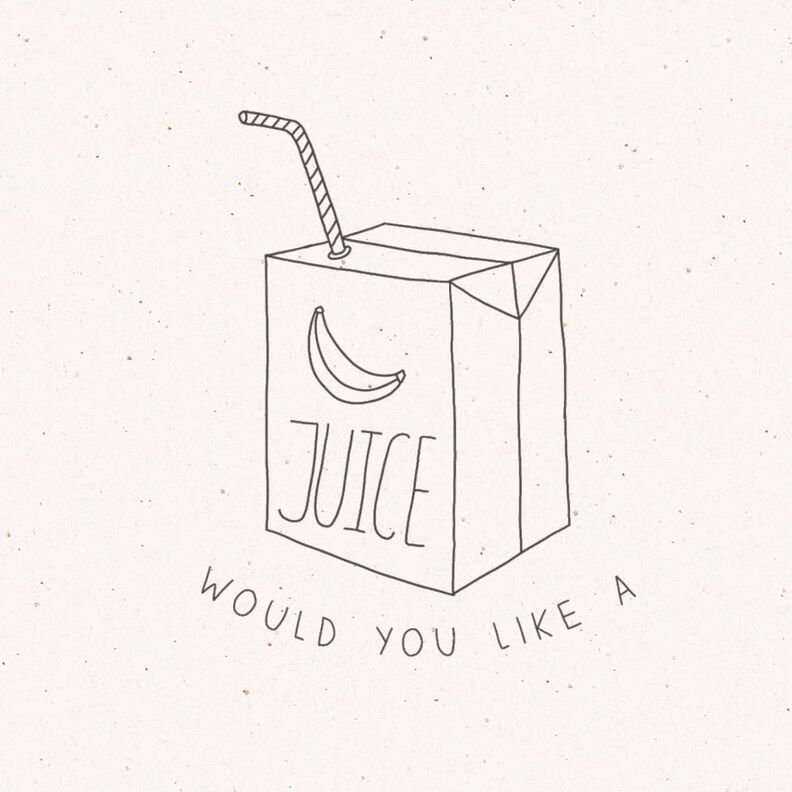 PLOTTERVORLAGE "BANANA JUICE" image number 1