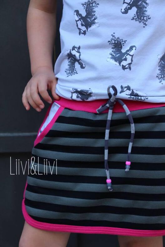 Bubblegum-Skirt  / Schnittmuster mit Nähanleitung image number 4