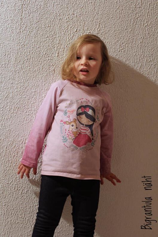 Kinder Shirt Raglanärmel viele Varianten SAMA ♥ Gr. 98-164 image number 3