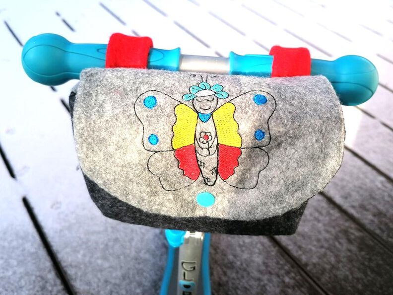 Stickdatei Lenkertasche ITH 15x23cm private Nutzung image number 6