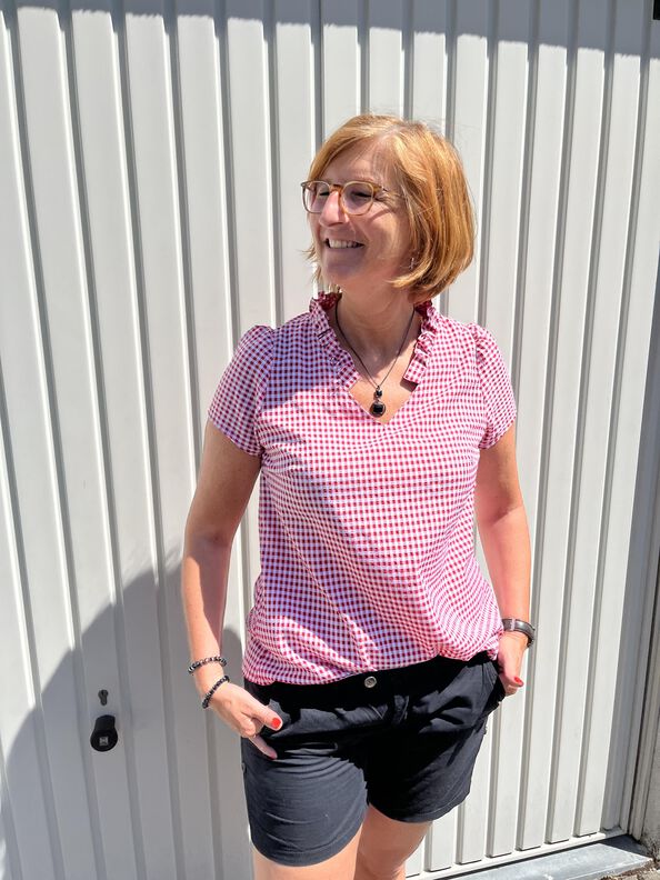 Schnittmuster lillesol women Sommerbluse "Lavina" image number 4